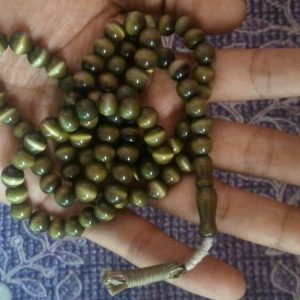 Magical Amulet “Cat’s Eye Prayer Beads”