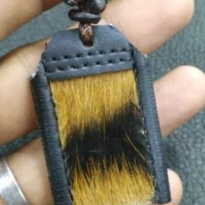 Tiger Skin Necklace Amulet