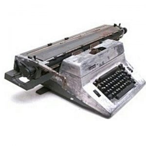 Old Typewriter.